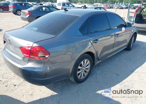 2015 Volkswagen Passat 1.8T Wolfsburg Edition from USA, damaged, VIN 1VWAT7A37FC011689